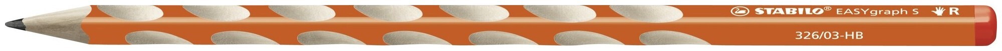 Image of Stabilo Bleistift EASYgraph S orange HB