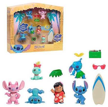 Image of Disney Stitch Sammelfiguren Deluxe Set