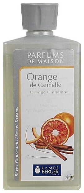 Image of Maison Berger Lampe Berger Duftlampe Nachfüller Orange de Cannelle (Zimt, Orangenblüte, 500 ml)