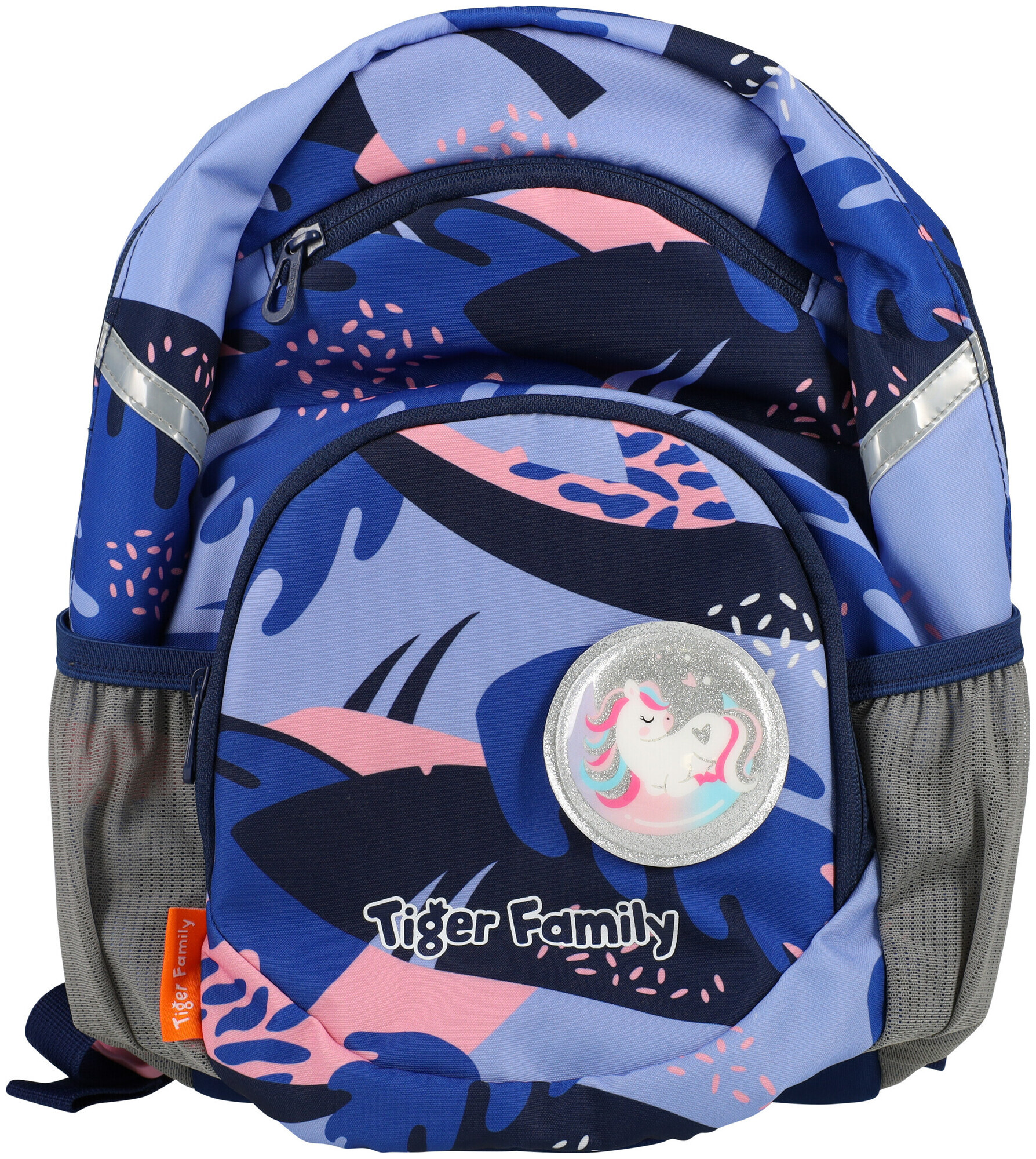 Image of Tiger Kinderrucksack Lively Blue Leaves