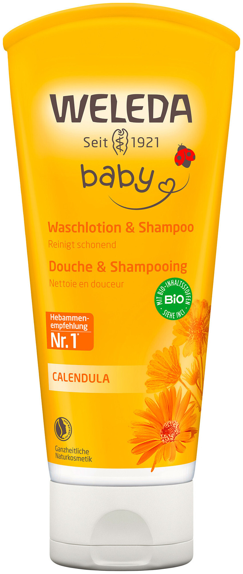 Image of Weleda Baby Calendula Waschlotion & Shampoo