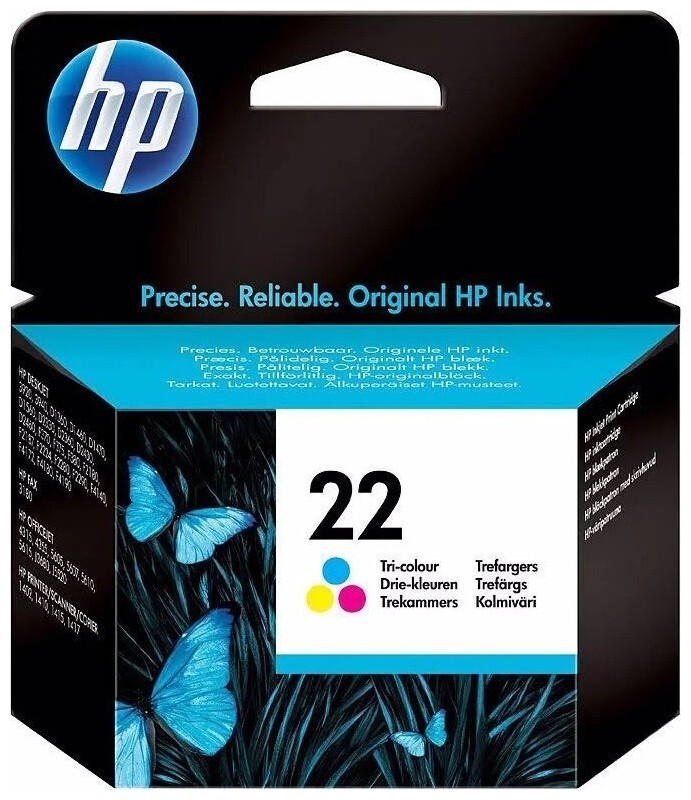 Image of HP Tintenpatrone 22 color DeskJet C9352Ae