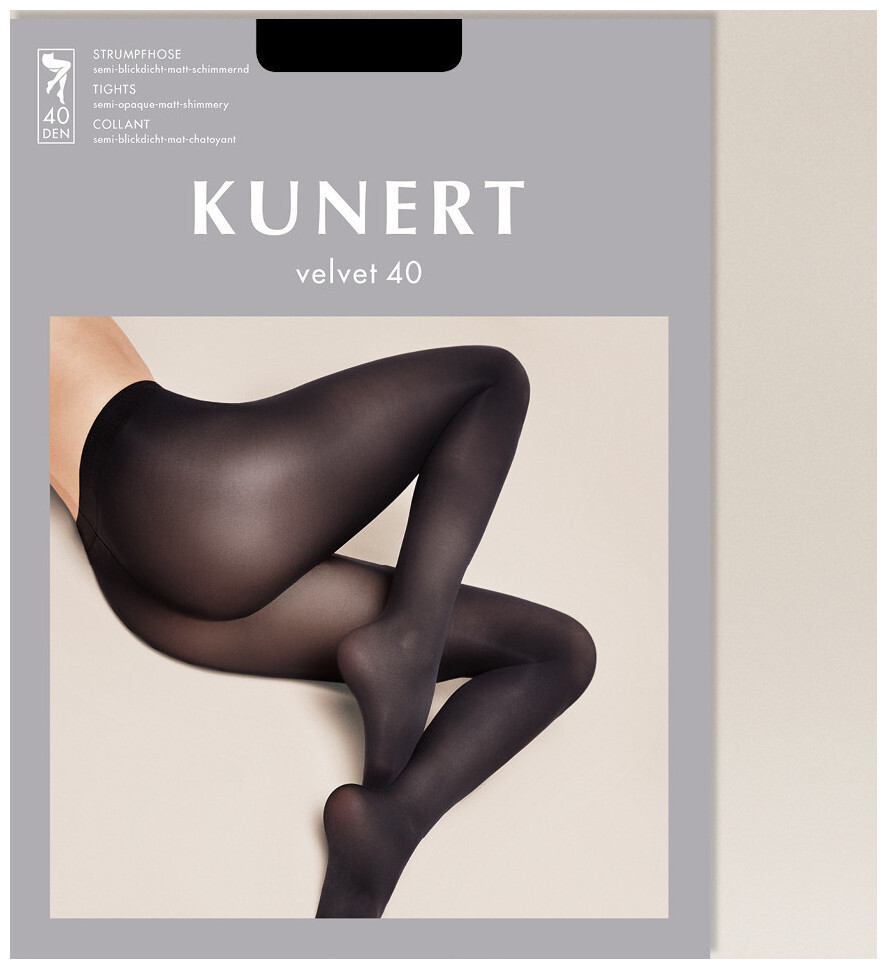 Image of Kunert Strumpfhose Velvet 40 Black 36/38