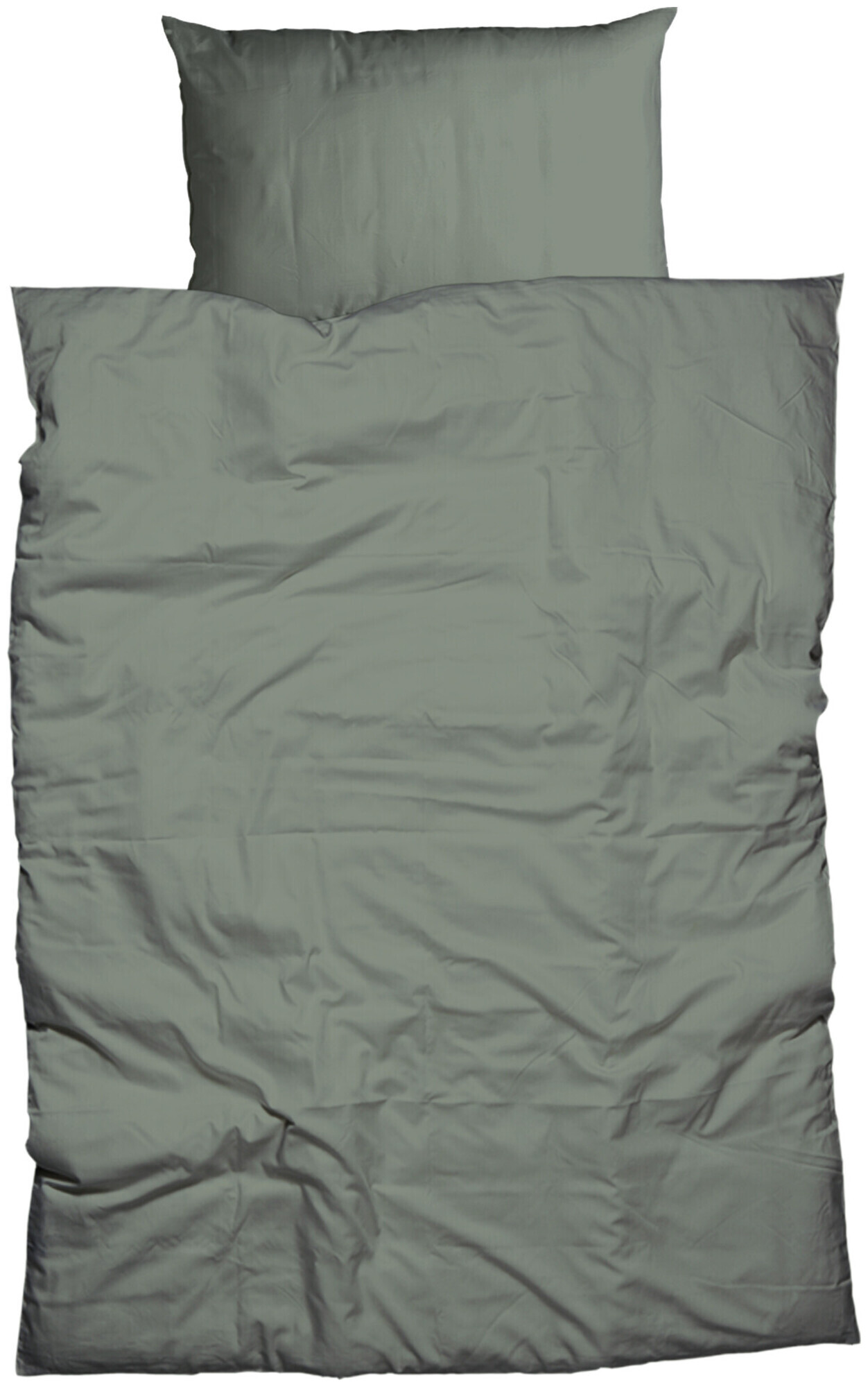 Image of Inhouse IH Duvet Gots Satin Paspel 200x210 grün