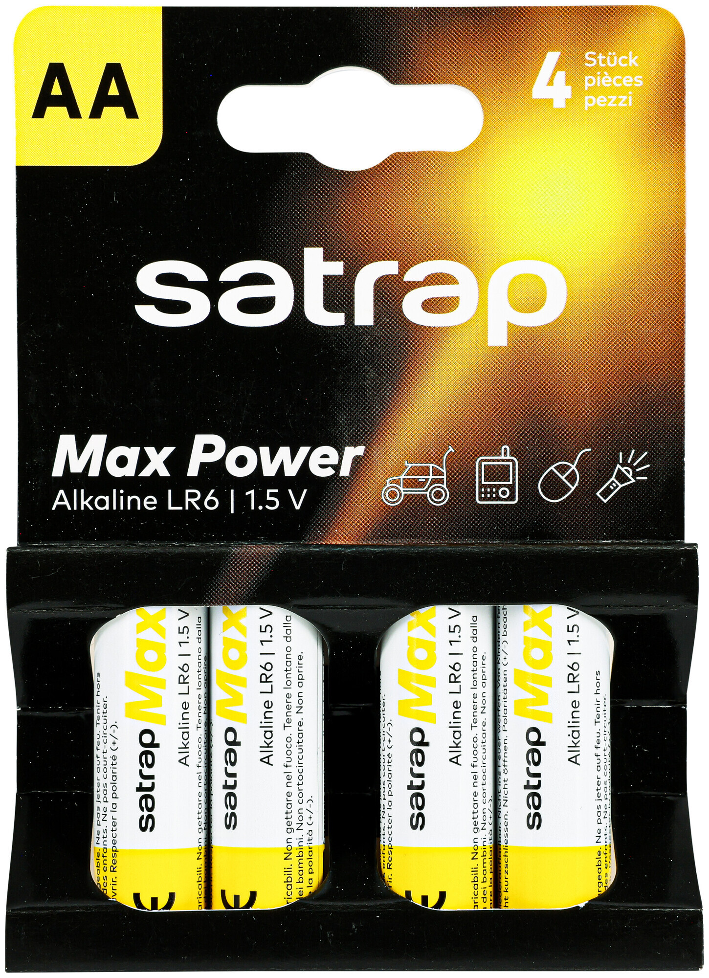 satrap Batterien Aa/Lr6 4 Stück