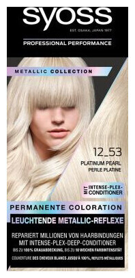 Image of Syoss Color Metallic Reflexe 12_53 Platinum Pearl