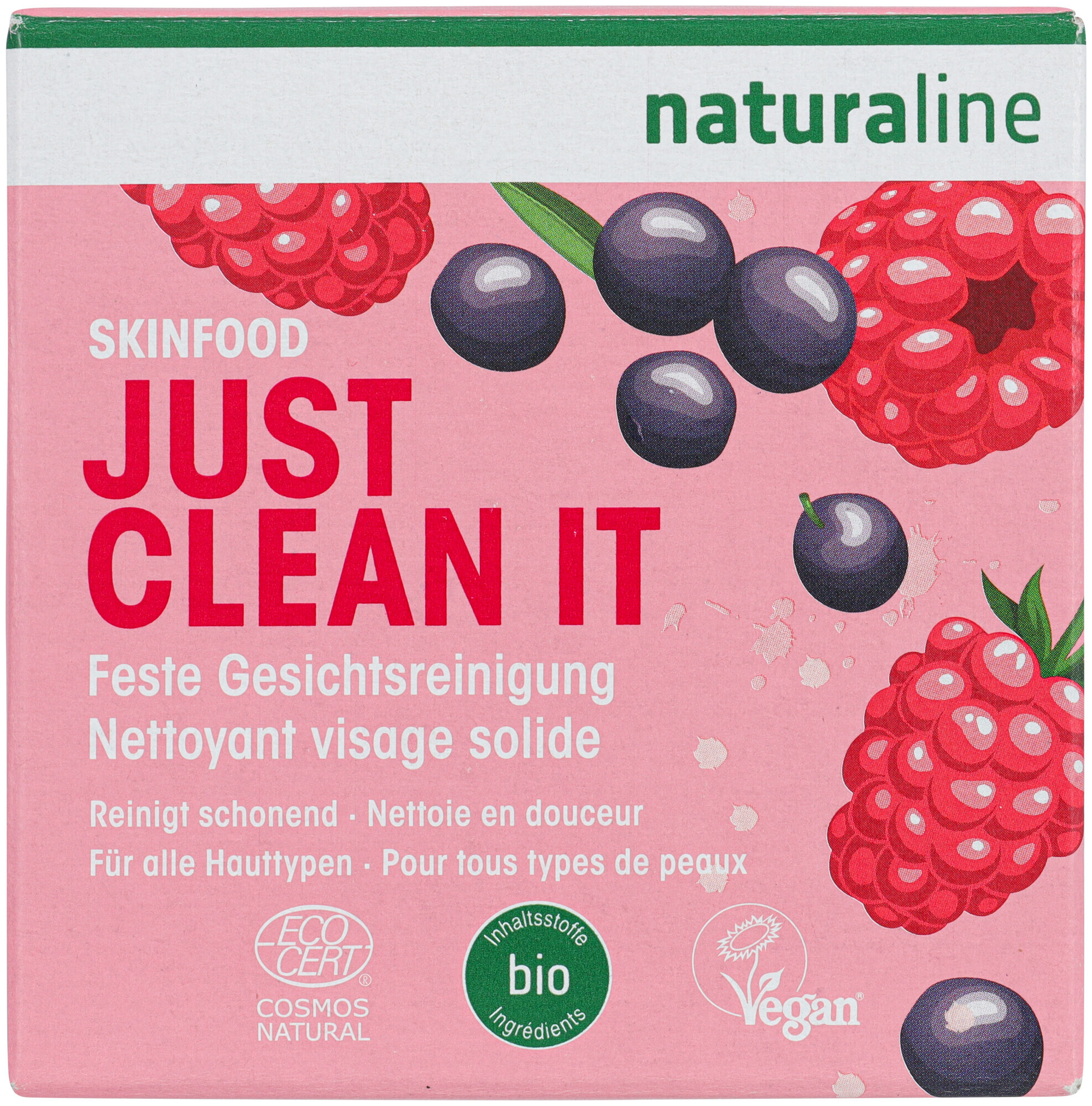 Image of Naturaline Cosmetics Naturaline Skinfood feste Gesichtsreinigung