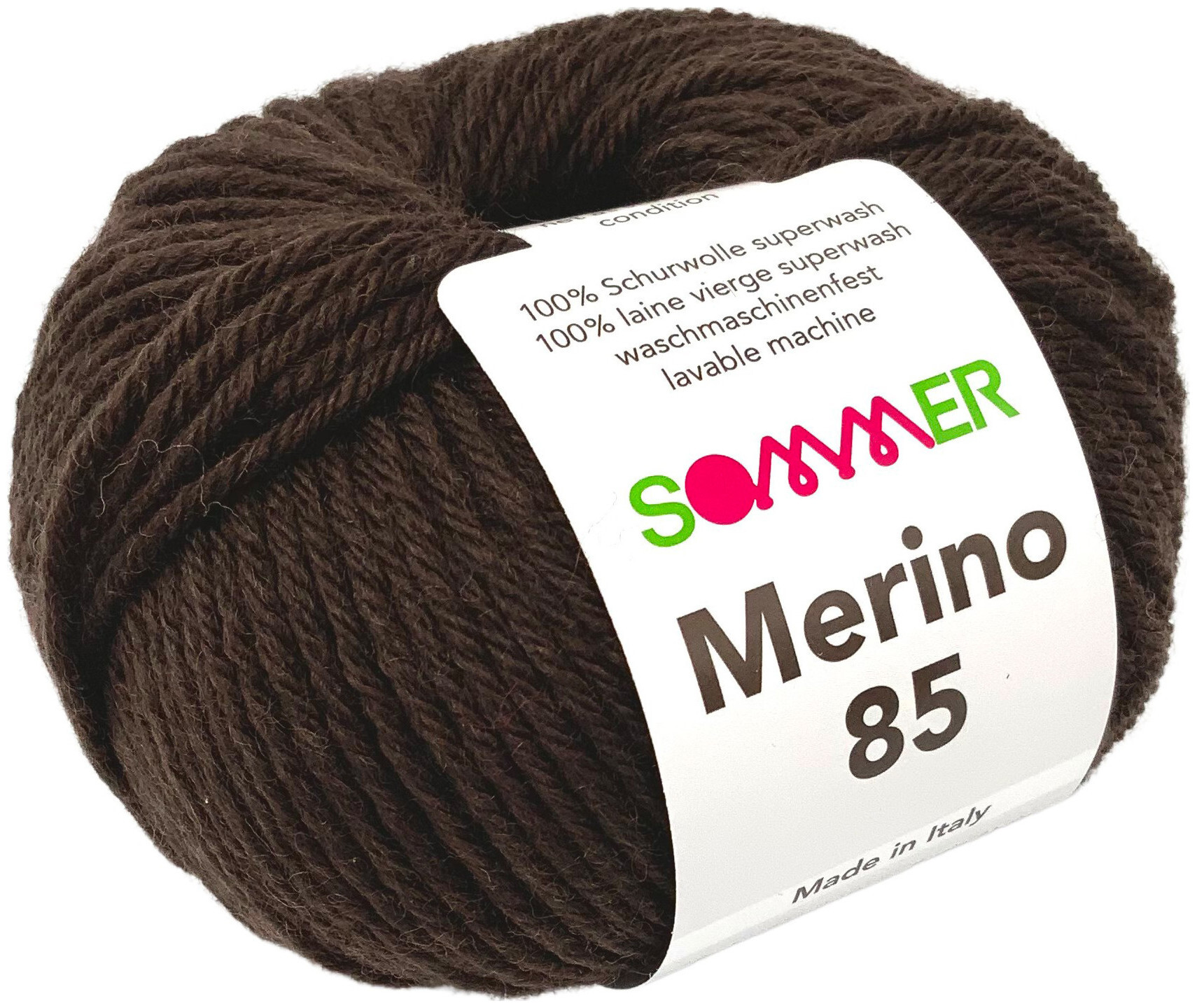 Image of Sommer Merino 85 269 Handstrickgarn 100% Merino Superwash mocca 50g