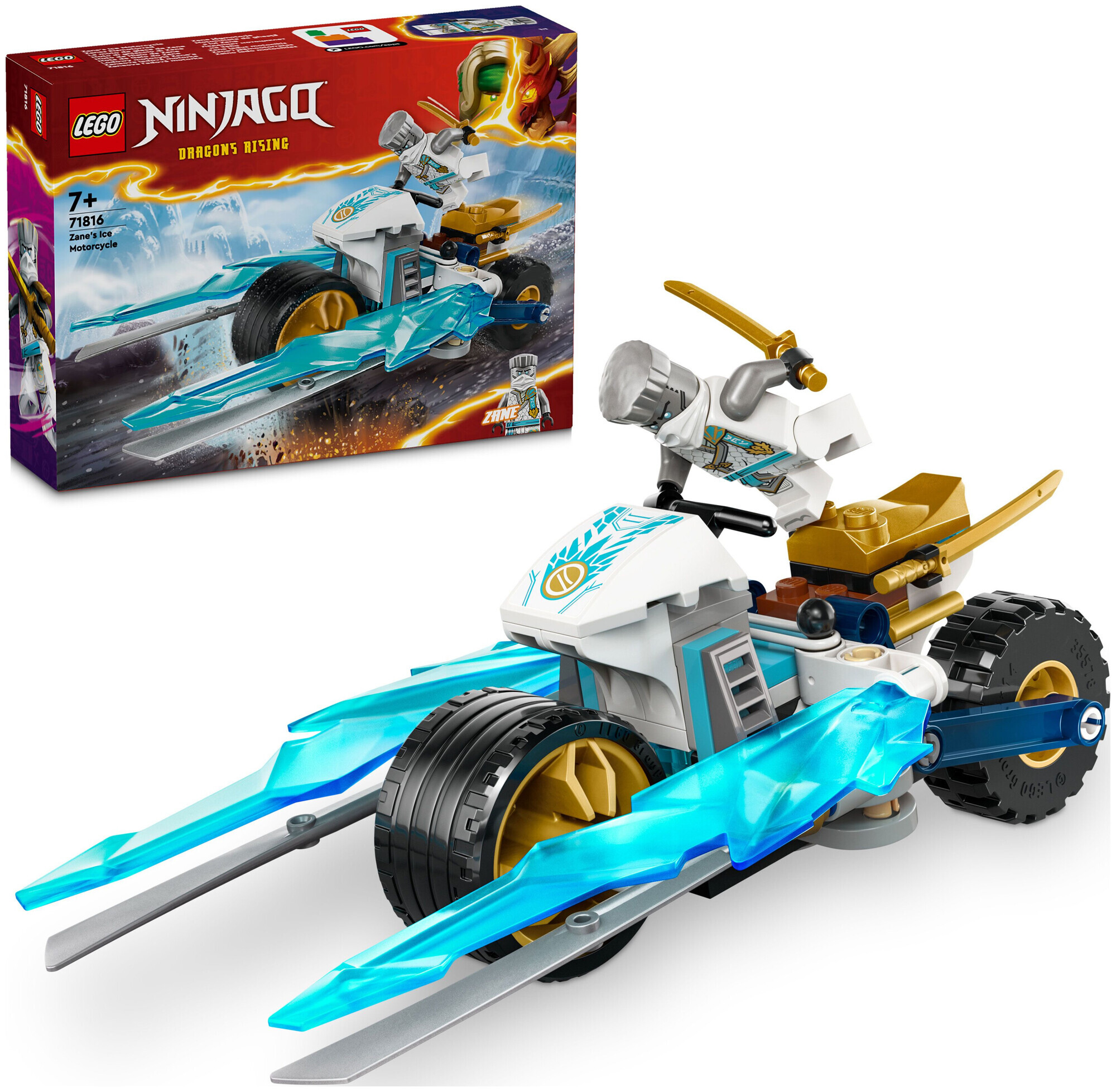 Image of Lego Ninjago Lego® Ninjago® 71816 Zanes Eismotorrad