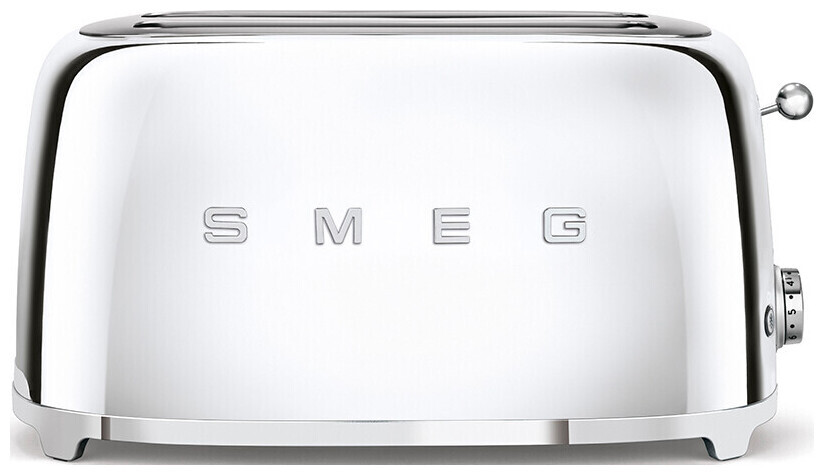 Grille-pain fentes extra-longues Smeg Tsf02Sseu acier