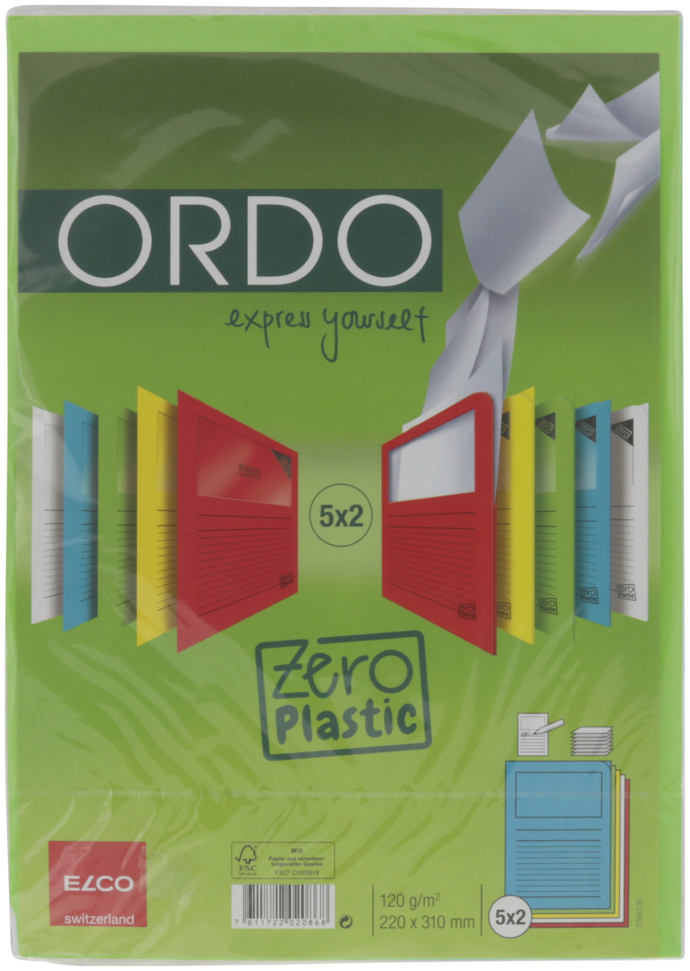 Image of Elco Ordo Zero plastic assortiert 5x2