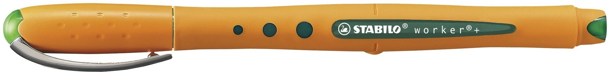 Image of Stabilo Tintenroller worker+ medium grün