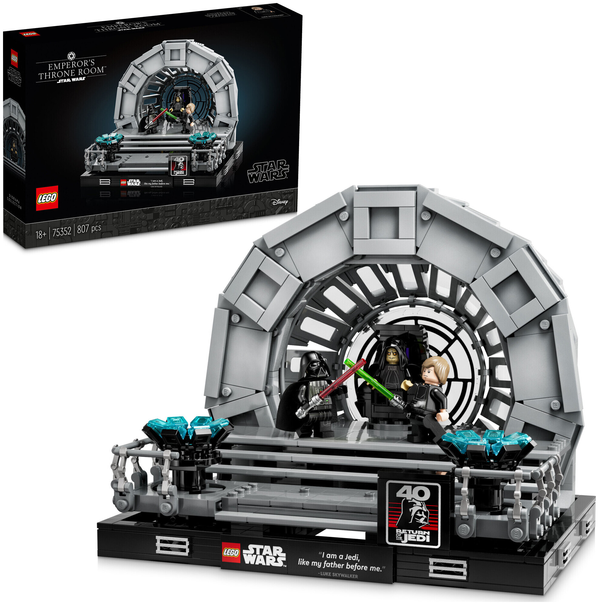 Image of Lego Star Wars Lego® Star Wars™ 75352 Thronsaal des Imperators™ – Diorama