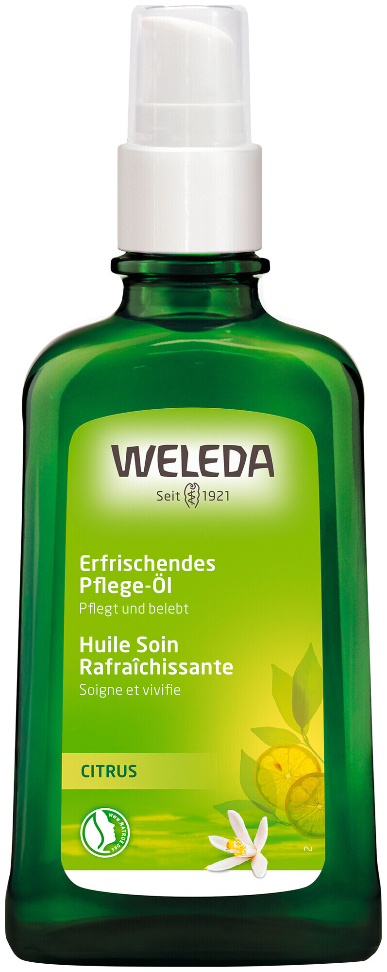 Image of Weleda Citrus Erfrischendes Pflege-Öl 100ml