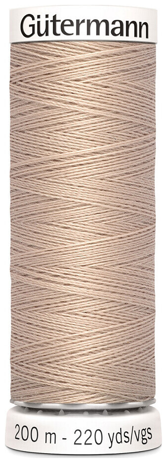 Image of Gütermann Nähfaden Allesnäher 200 m hellbeige 0121