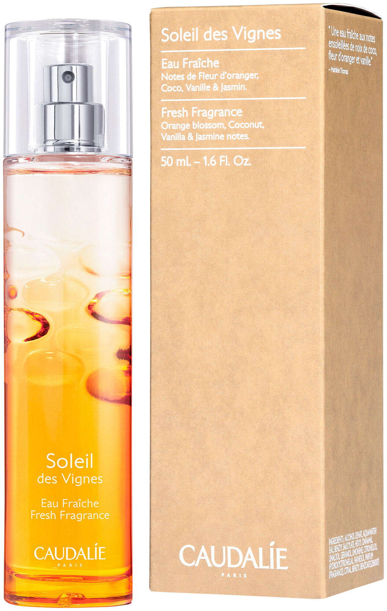 Image of Caudalie Soleil des Vignes Eau Fraîche - 50 mL