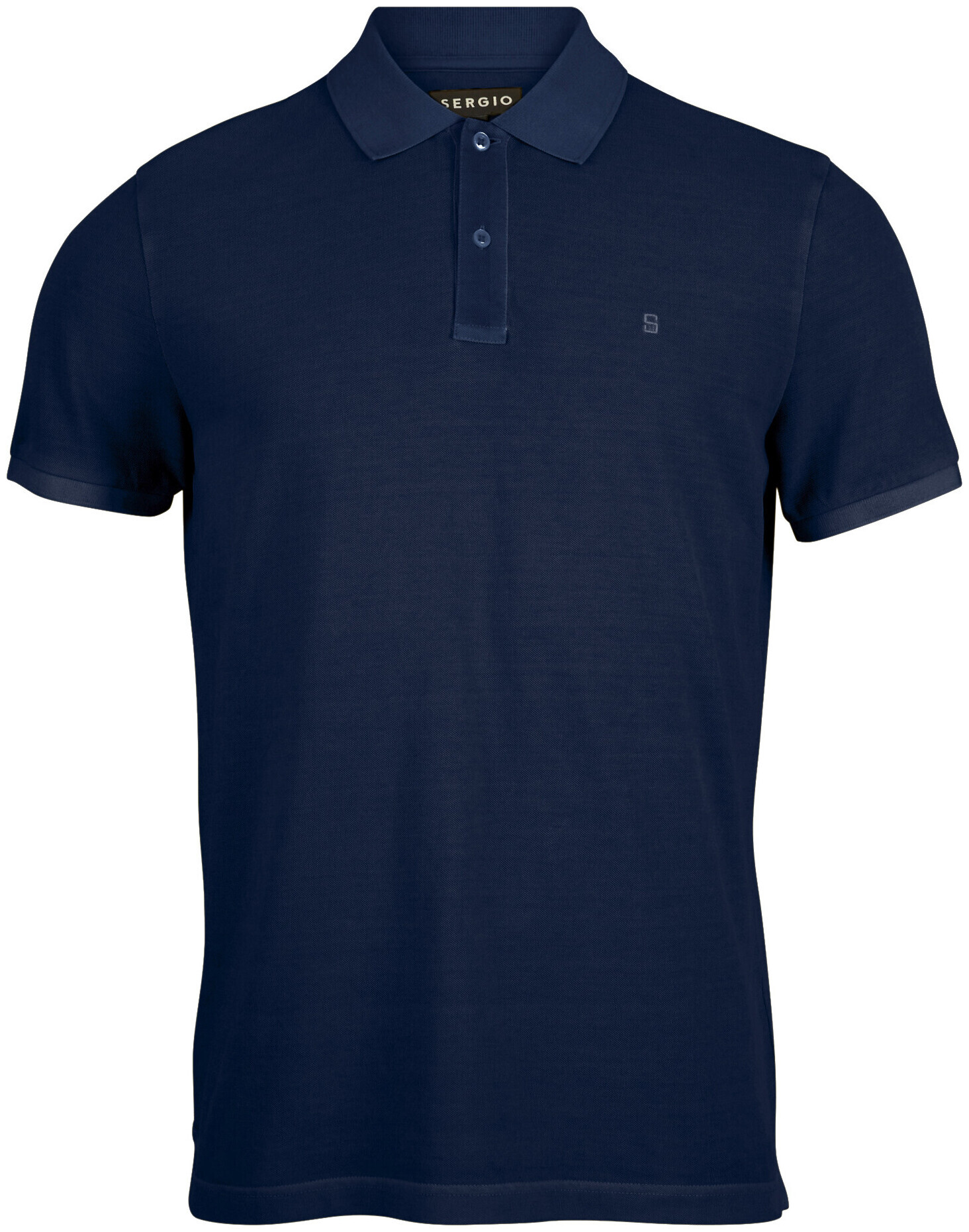 Image of Sergio Poloshirt navy L