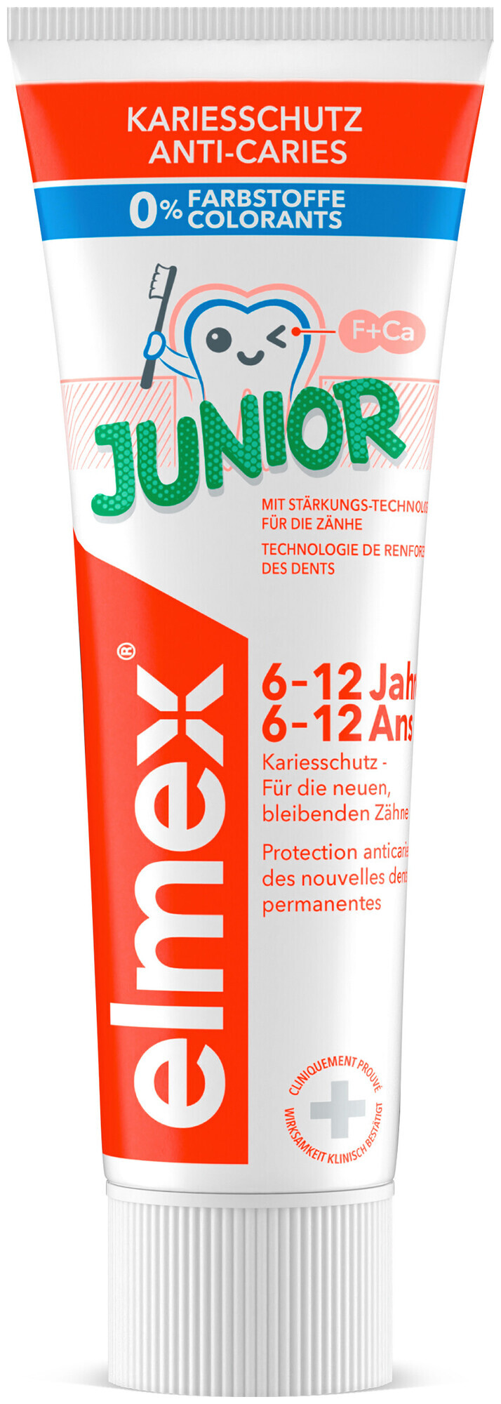 Image of elmex Junior Zahnpasta 6-12 Jahre