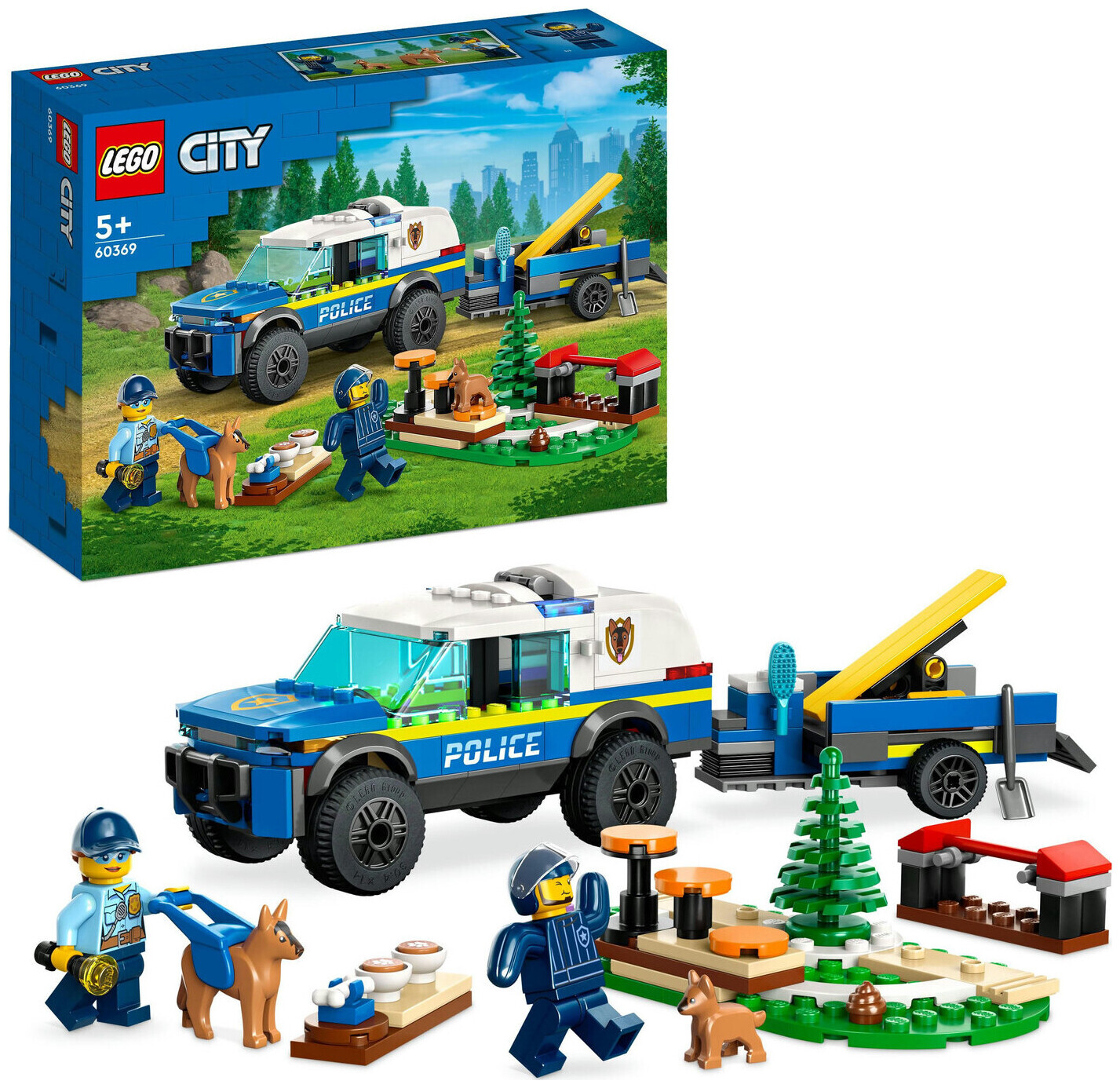 Image of Lego City Lego® City 60369 Mobiles Polizeihunde-Training
