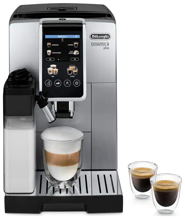 De Longhi Machine à café automatique Dinamica Plus Ecam380.85.Sb