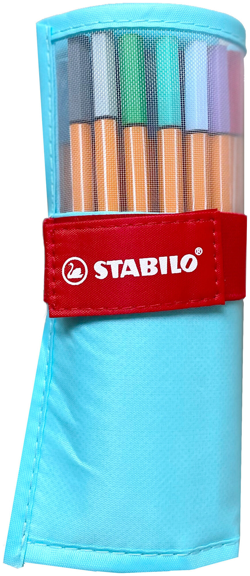 Image of Stabilo point 88 25er Rollerset pastell blau
