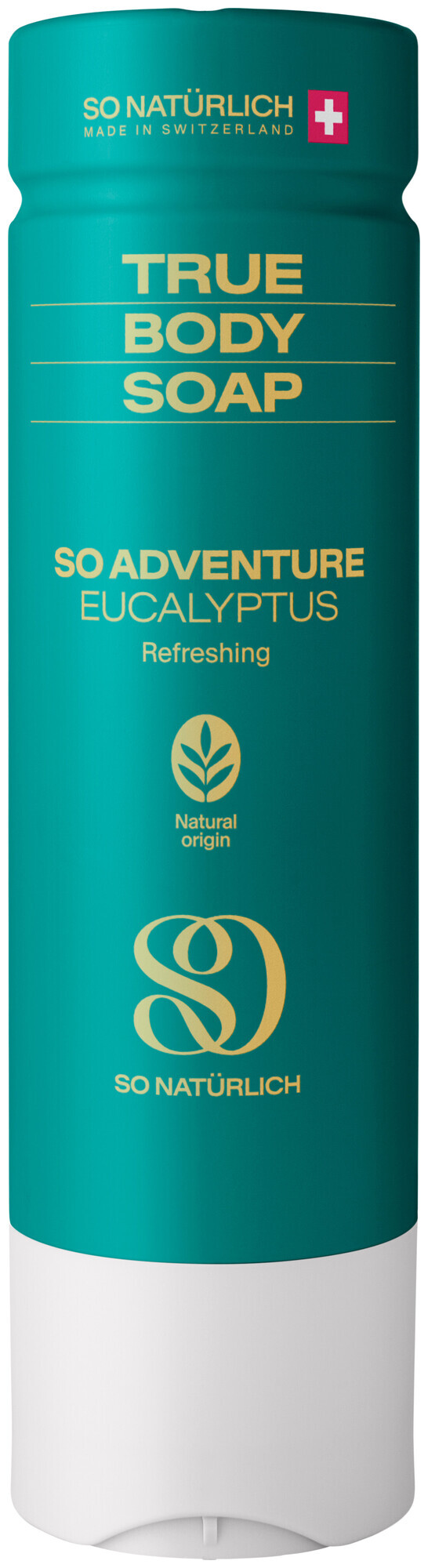 Image of SO True Body Soap natürlich Adventure Eucalyptus