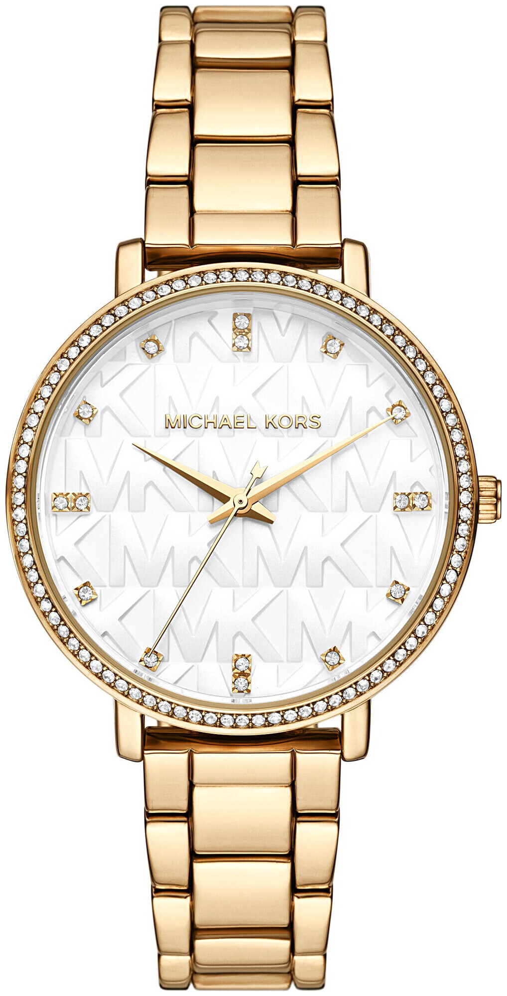 Michael Kors Uhr Pyper 3-Zeiger-Werk Metall goldfarben