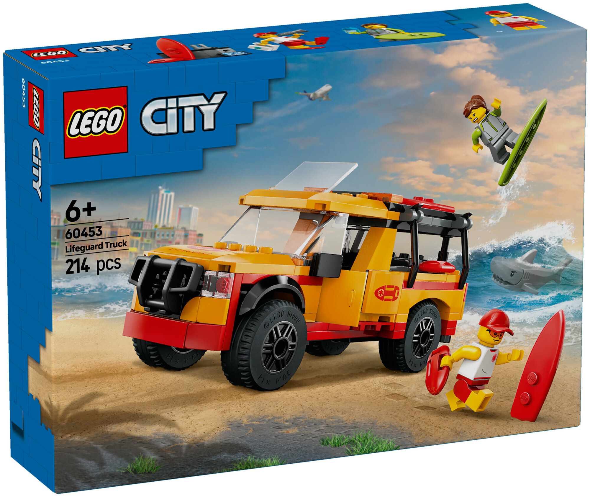 Lego City Lego City 60453 Einsatzfahrzeug der Rettungsschwimmer ab 6 Jahren