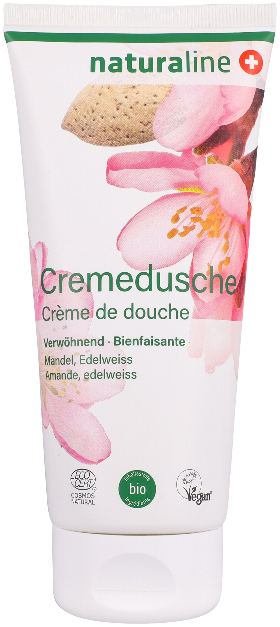 Image of Naturaline Cosmetics Naturaline Cremedusche Mandel/Edelweiss 200Ml