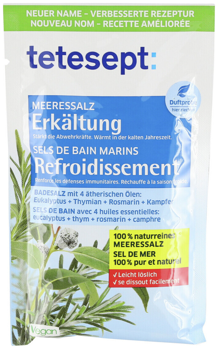 Image of tetesept Meersalz Erkältungszeit 80 g