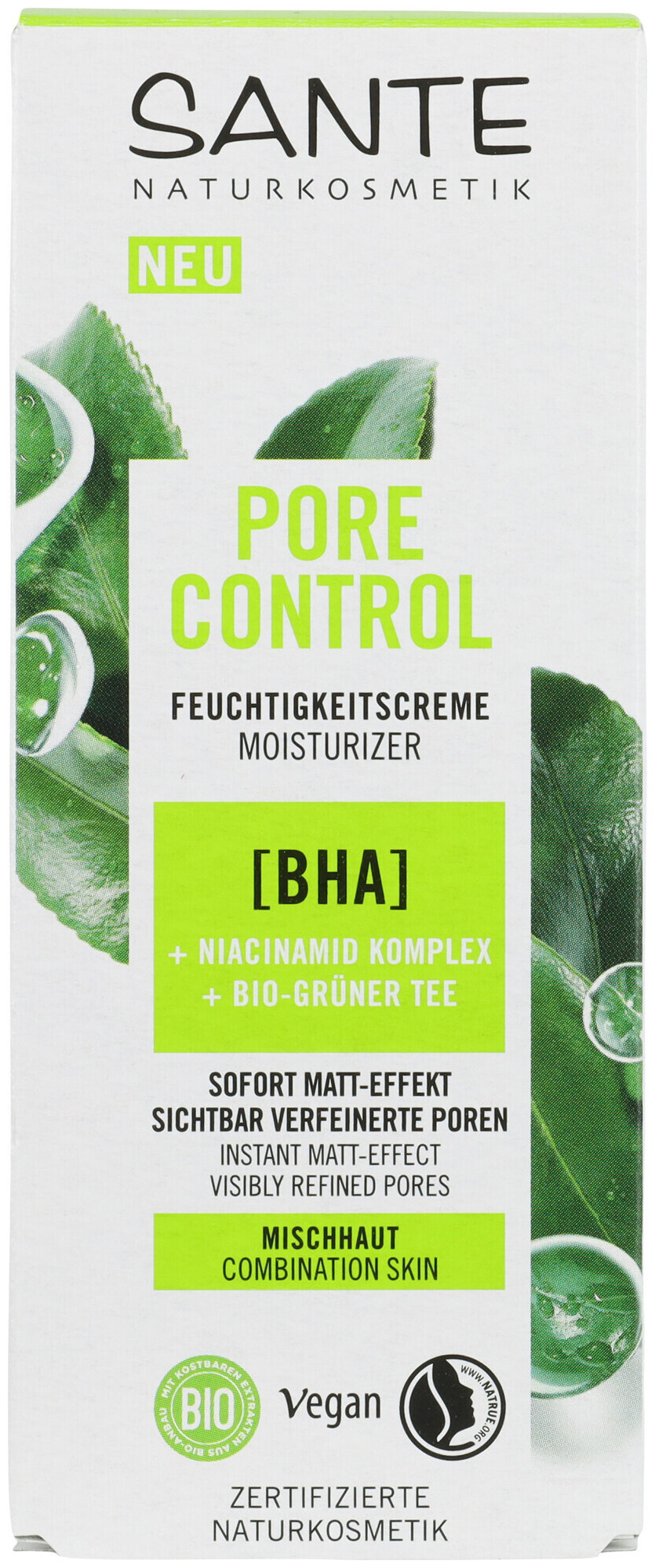 Image of Sante Mattierende Feuchtigkeitscreme Bio-Grapefruit & Evermat