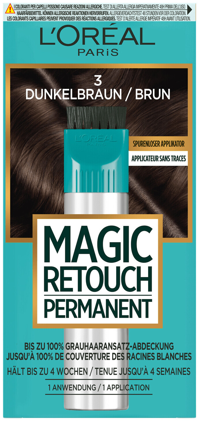 Image of L'Oréal Paris Magic Retouch Permanent, 3 Dunkelbraun