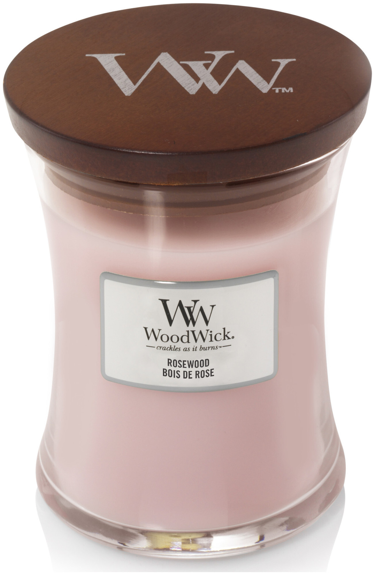 Image of Woodwick Rosewood Medium Jar Duftkerze (1 Stück)