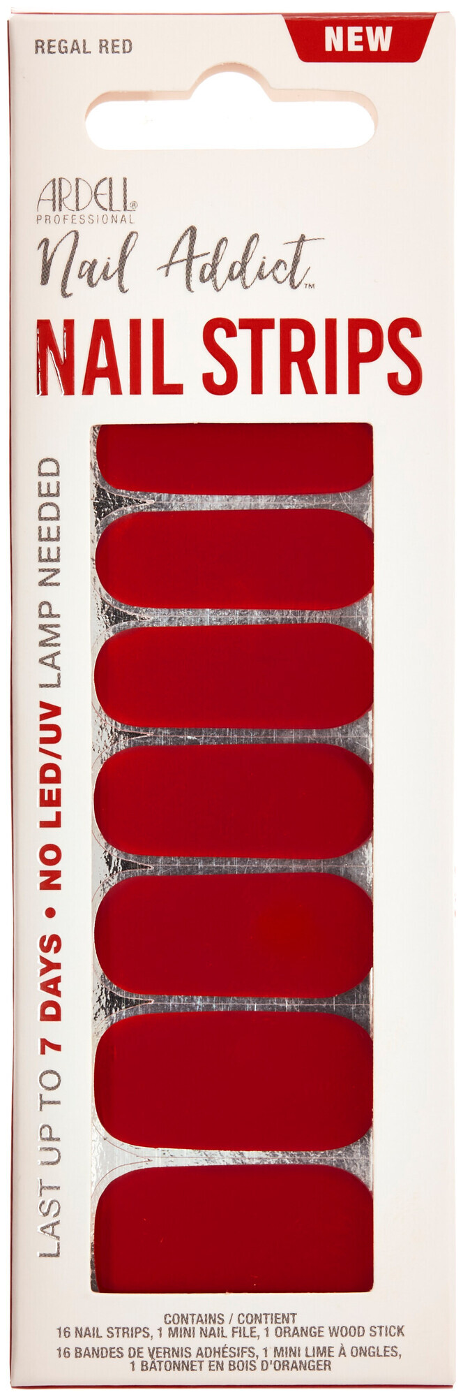 Image of Ardell Nail Strips Regal Red