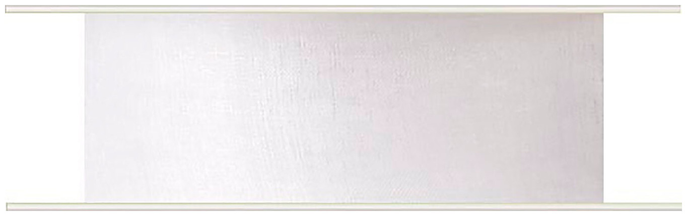Image of Organza weiss mit Kante 25mmx4m