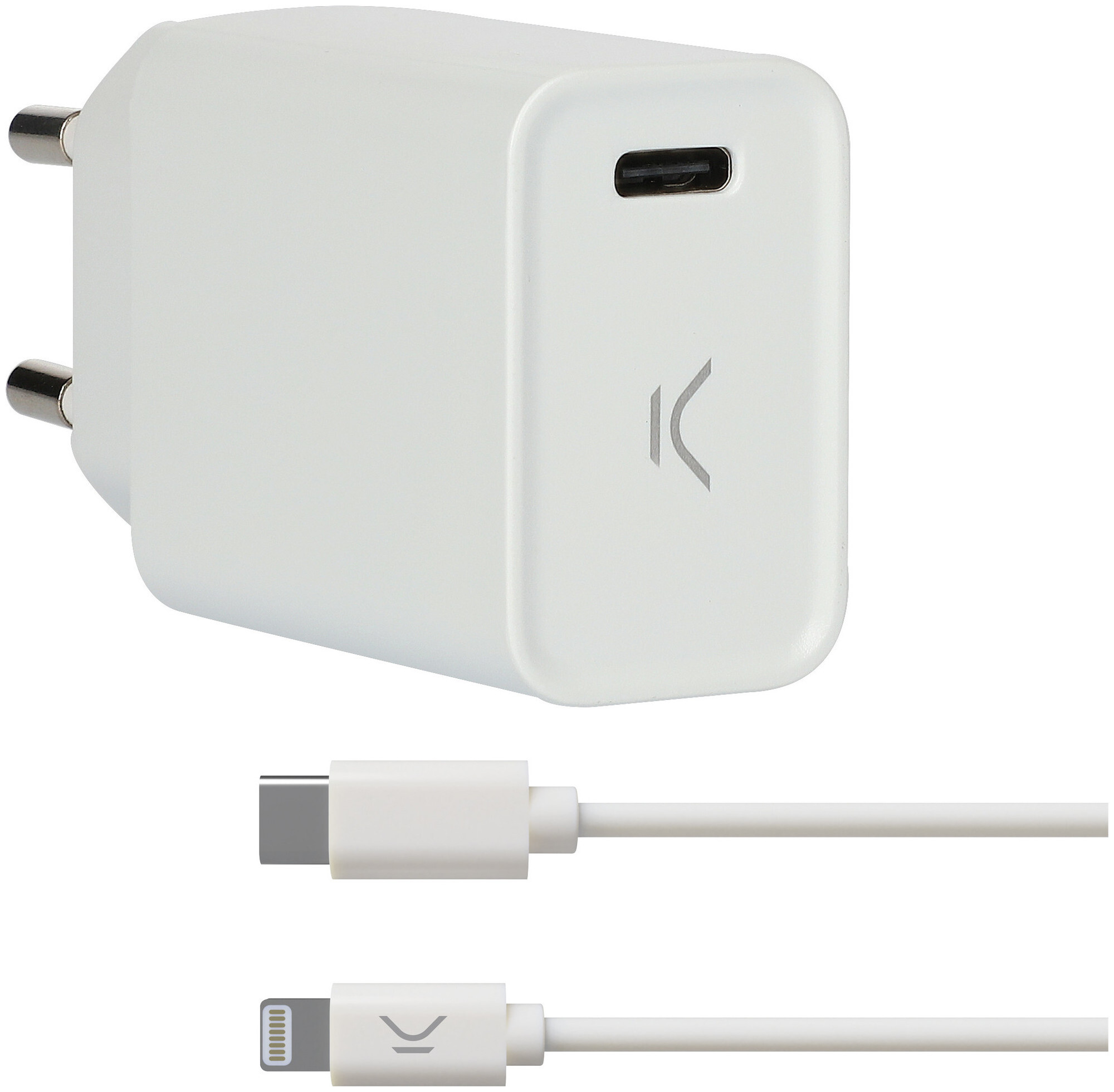 Image of Ksix Lightkit B0925Cdc03 Wandladegerät (18 W, Usb-C)