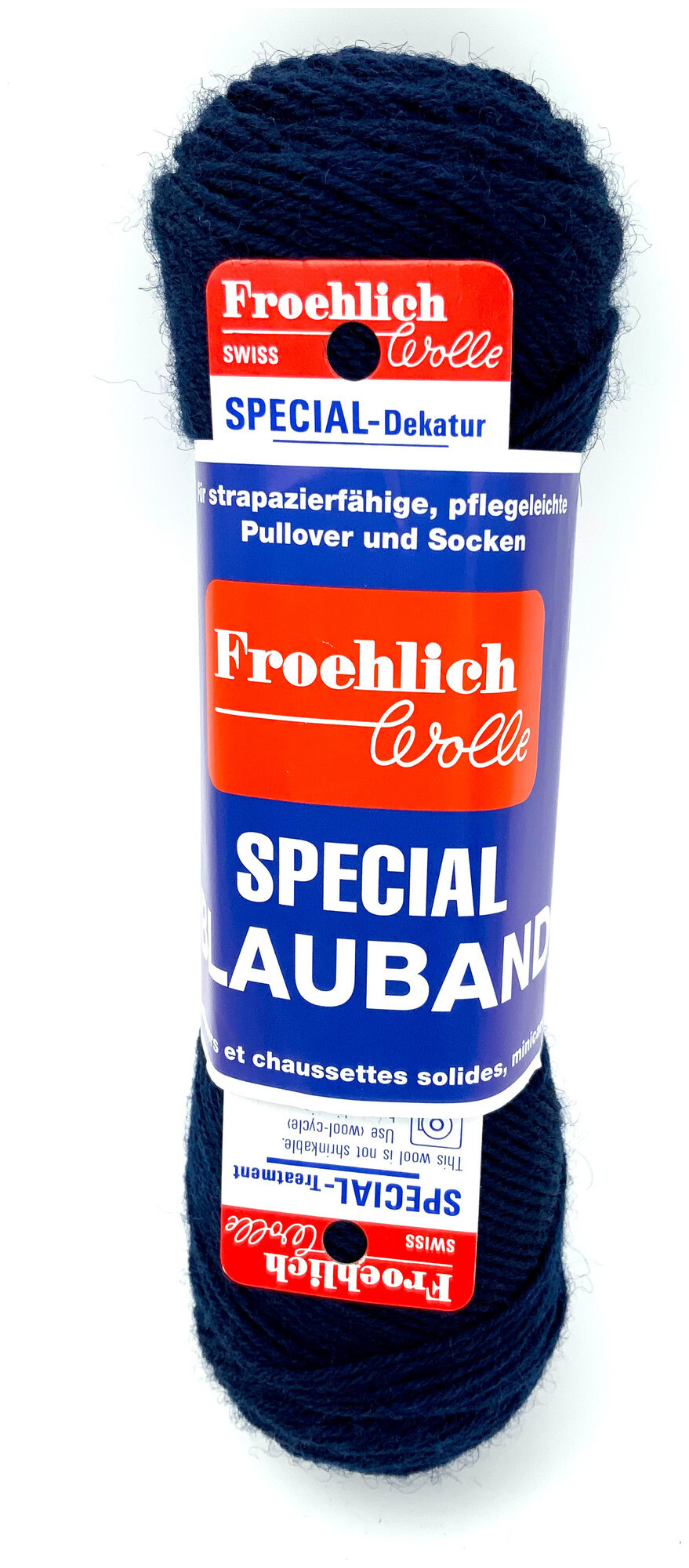 Image of Froehlich Blauband 90 Sockenwolle marine 50g