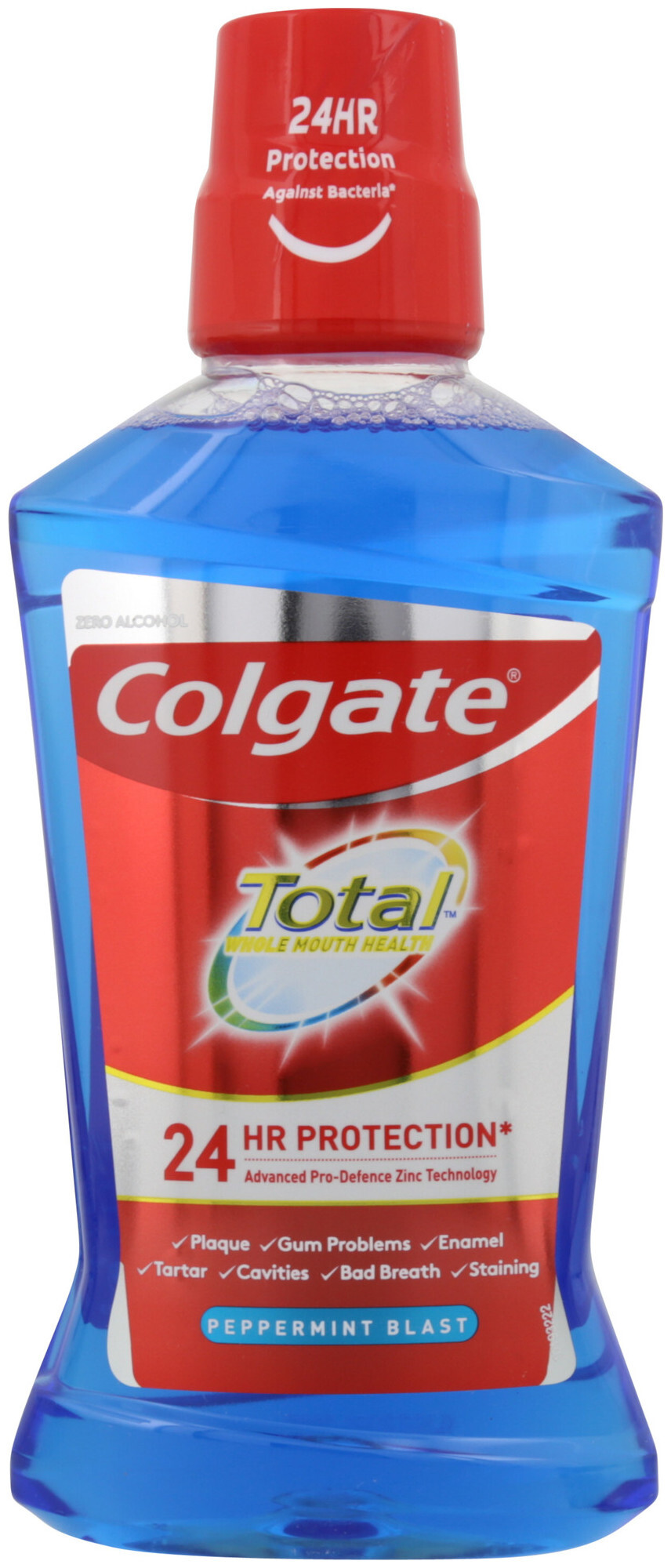 Image of Colgate Total Original Mundspülung ohne Alkohol, 24h Schutz vor schlechtem Atem, 500 ml