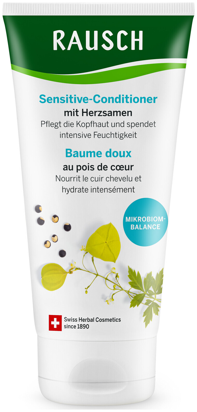 Image of Rausch Sensitive-Conditioner mit Herzsamen 150ml