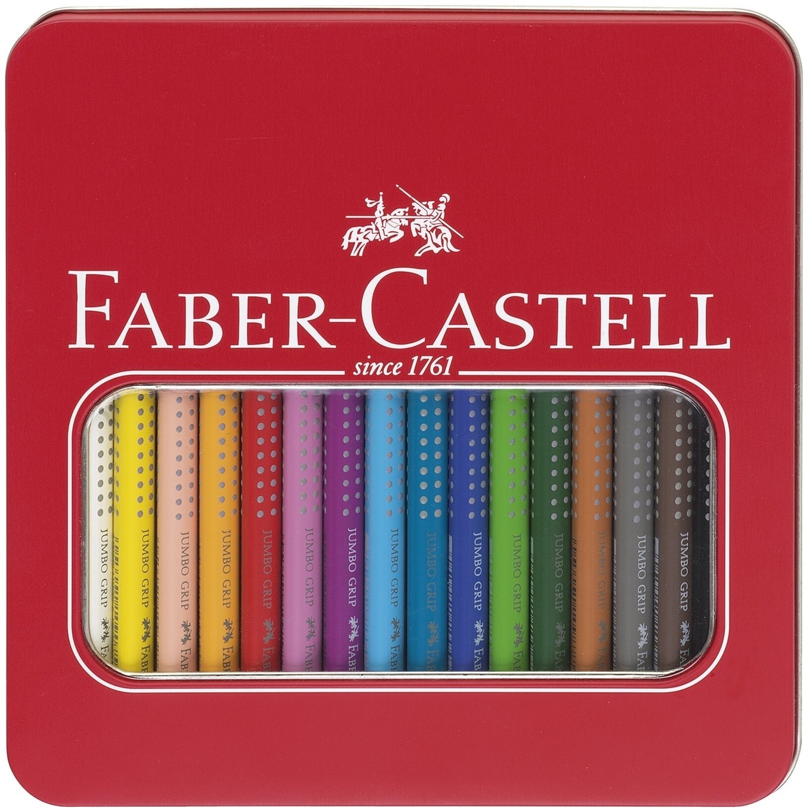 Image of Faber Castell Faber-Castell Farbstift Jumbo Grip (Mehrfarbig, 16 Stück)