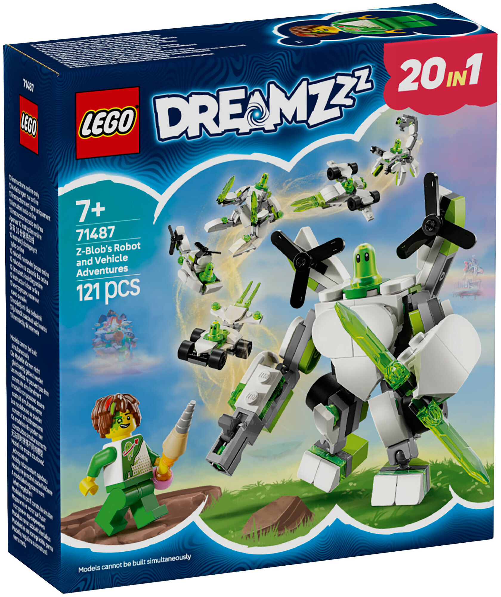 Lego Dreamzzz Lego DREAMZzz 71487 Aventures de Z-Blob dès 7 ans