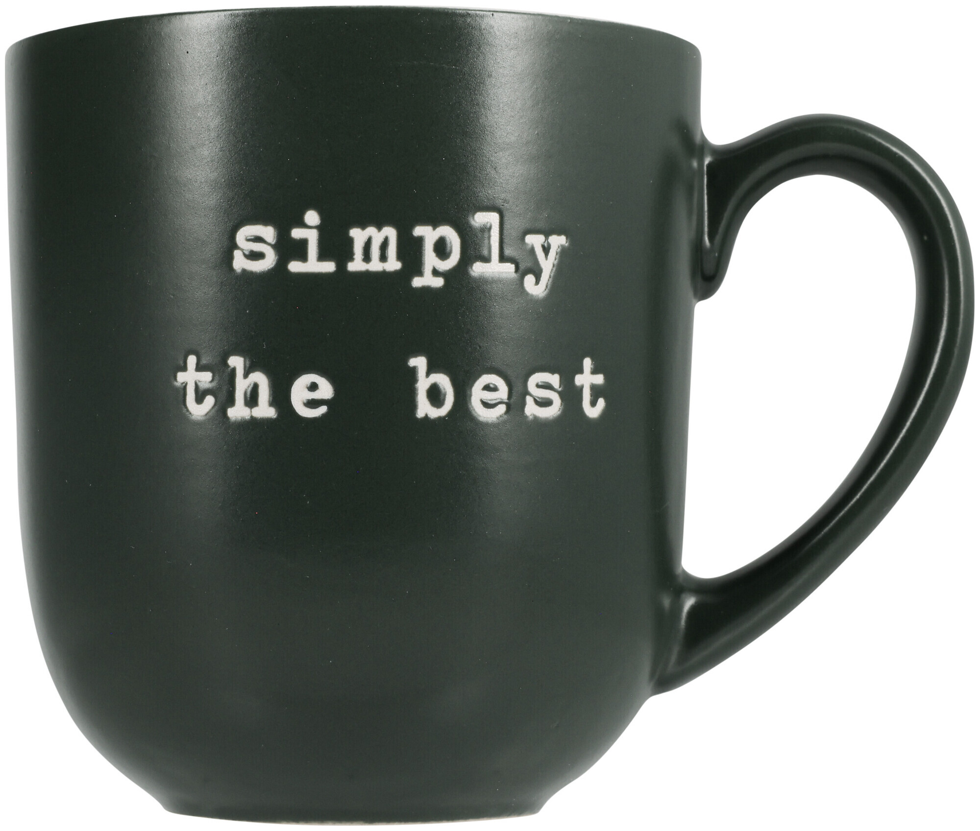 Image of Mug simply the best grün