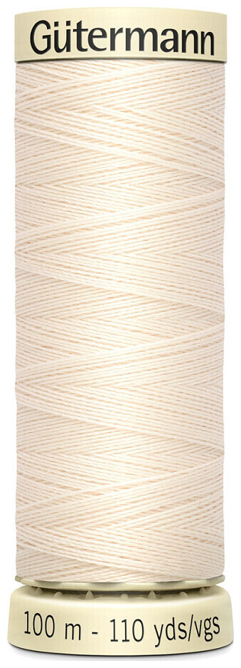 Image of Gütermann Nähfaden Allesnäher 100 m hellbeige 0802