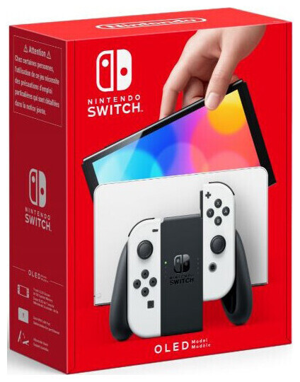 Nintendo Switch Console Oled - white