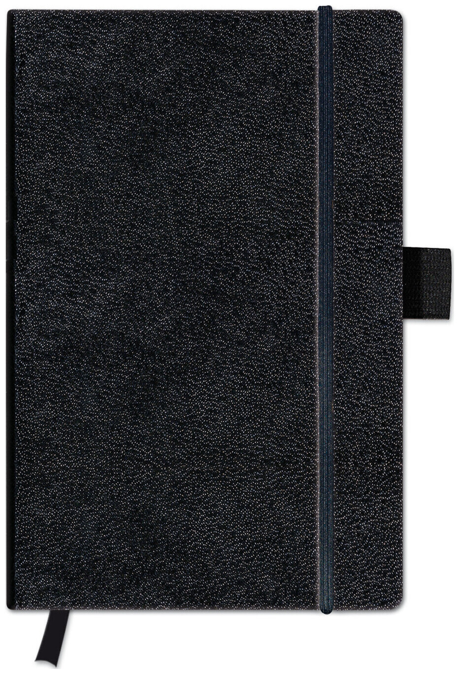 Image of Herlitz Notizbuch A6 schwarz 96 Blatt kariert