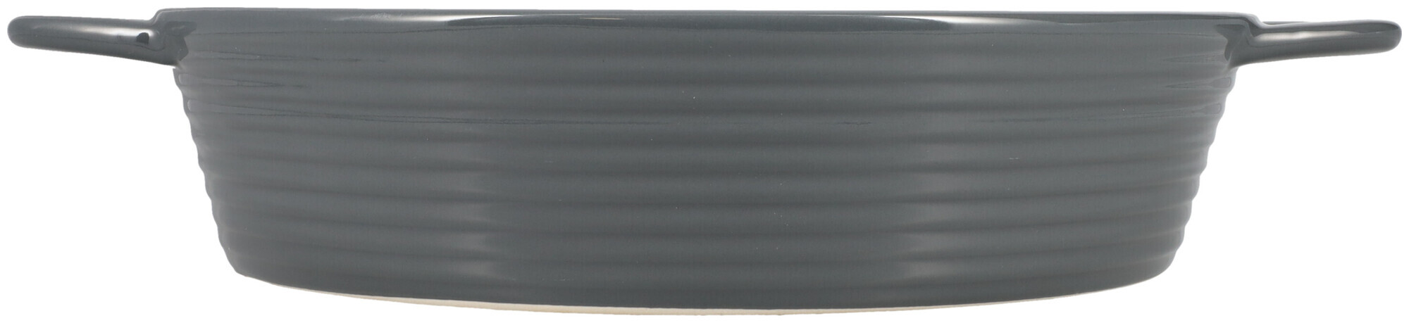 Ladelle Homestead Auflaufform mit Griff rund anthrazit 25cm