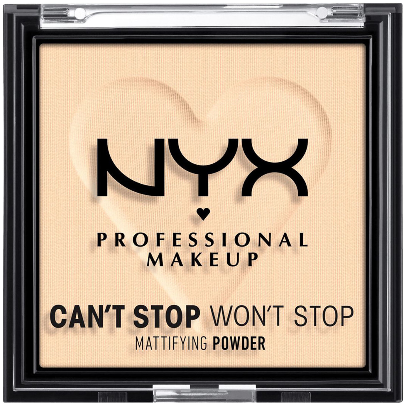 Image of NYX Professional Makeup Can’t Stop Won’t Stop Mattifying Powder 02 Light, 6.0g