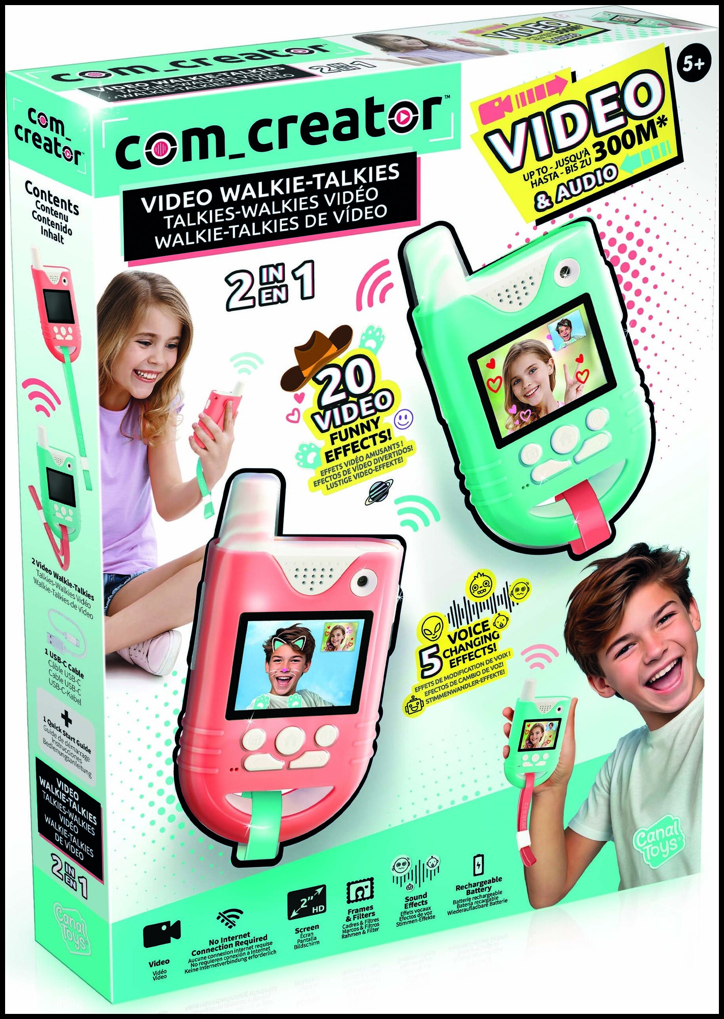 Paka Toys Video Walkie-Talkies