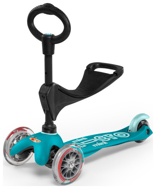 Image of Micro Kickboard Mini 3 in 1 Deluxe (Blau, Schwarz)
