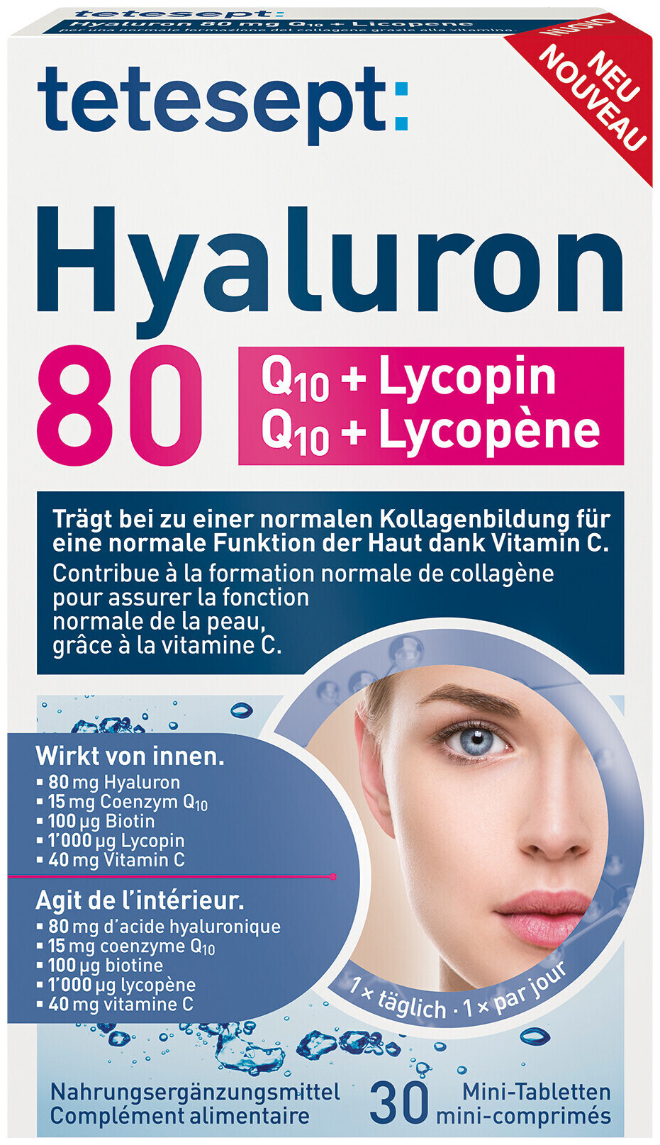 Image of tetesept Hyaluron 30 Mini-Tabl.